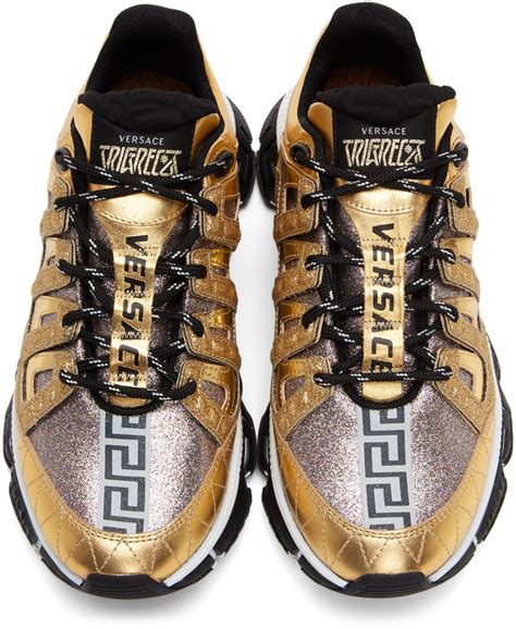 versace hombre sneakers trigreca logo|Versace trigreca price.